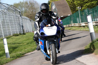 Suzuki GSX R blue n white