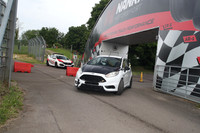 ( Ford White with black bonet )