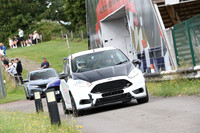 ( Ford Focus white with black bonet )