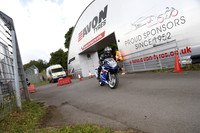 Suzuki GSX R blue n white
