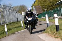 Black Bike helmet blue n white