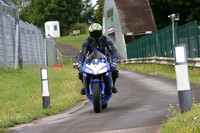 Honda CBR blue