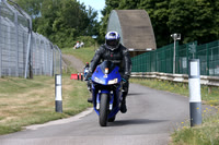 Honda CBR blue